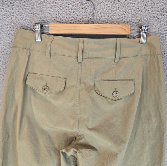 Kut From The Kloth Women's Pants Sz 8 All Cotton Beige Taper Leg Casual Comfort - Picture 8 of 15